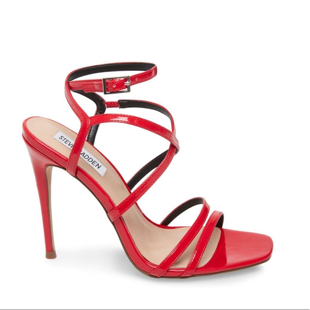 Steve Madden AMORA RED PATENT - Picture 6 of 8